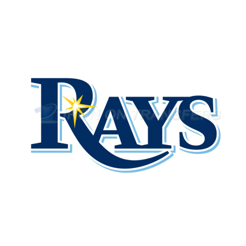 Tampa Bay Rays Iron-on Stickers (Heat Transfers)NO.1955